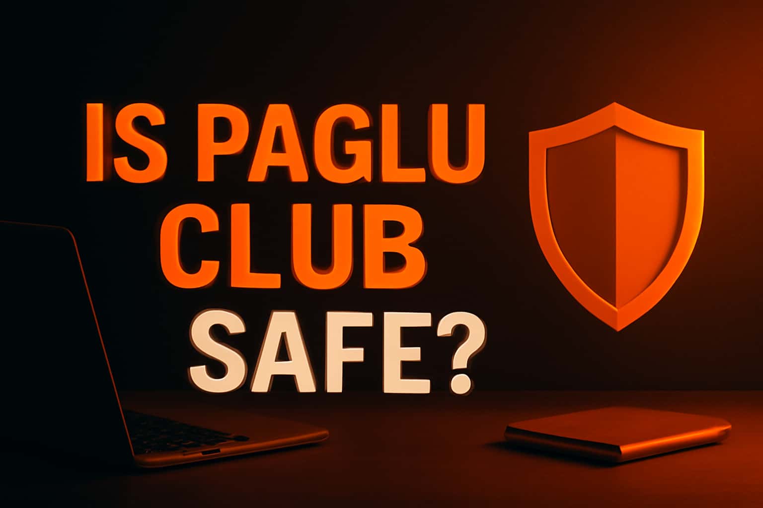 An informative scene depicting safety measures related to the Paglu Club platform.