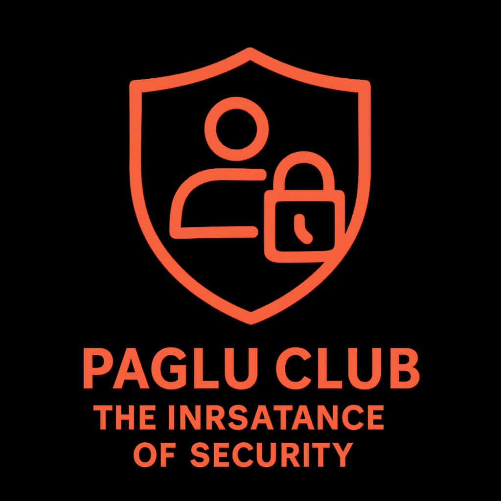 A badge representing Paglu Club security guidance.